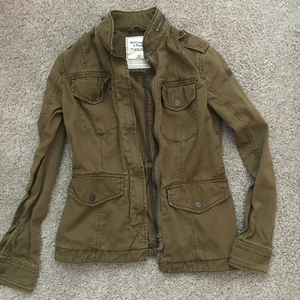 army green jacket